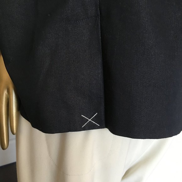 WILLI SMITH Ruffle Collar Swing Blazer / Jacket   NEW! - Picture 8 of 11